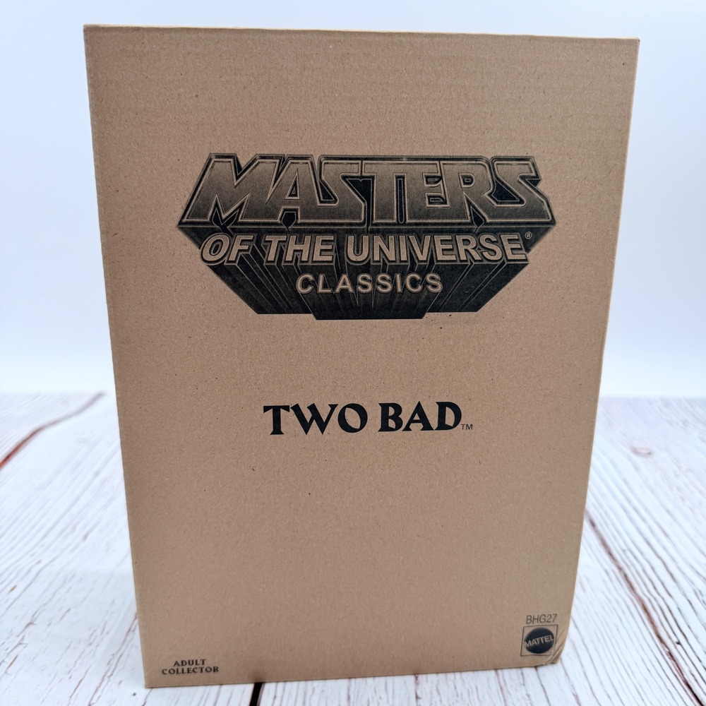 Mattel Masters of the Universe Classics Two Bad Action Figure BHG27 with Mailer